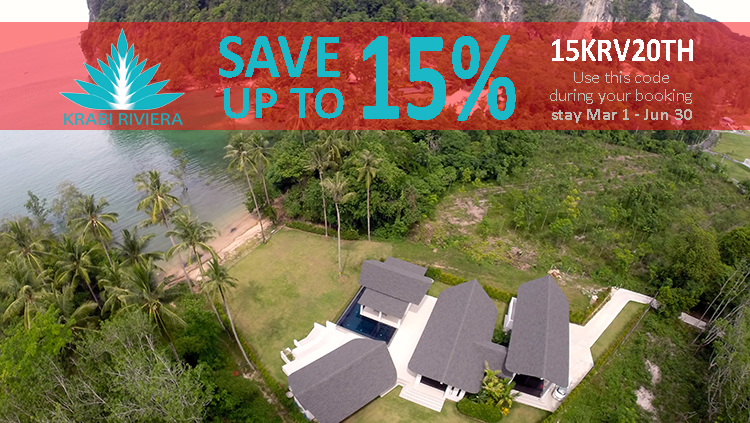  Save 15% - Krabi Luxury Pool Villas